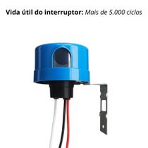 Relé Fotocélula com Base Bivolt Sensor de Luminosidade Automático Uso Externo Relé Fotocélula com Base Bivolt Sensor de Luminosidade Automático Uso Externo