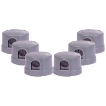 Relé Fotoelétrico Bivolt Cinza 6 Unidades Foxlux Relé Fotoelétrico Bivolt Cinza 6 Unidades Foxlux