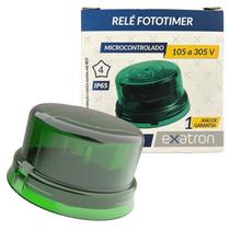 Rele Fototimer Fotocontrolador Temporizado Bivolt IP65