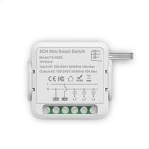 Relé Inteligente Módulo interruptor WiFi 3 canais Alexa Google Relé Inteligente Módulo interruptor WiFi 3 canais Alexa Google