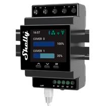 Rele Inteligente Shelly Pro Dual Cover PM Trilho DIN 2 Canais Wi-Fi Ethernet Rele Inteligente Shelly Pro Dual Cover PM Trilho DIN 2 Canais Wi-Fi Ethernet