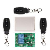 RElé Interruptor 3 Controles Remoto Sem Fio 2ch 110v / 220v RElé Interruptor 3 Controles Remoto Sem Fio 2ch 110v / 220v