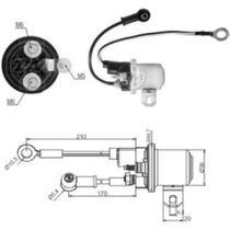 Relê Iveco Stralis Hd 740 2010 a 2012 ZM 1-428
