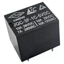 Rele jqc-3f-1c 05vdc 10a (t73) 5p. preto Rele jqc-3f-1c 05vdc 10a (t73) 5p. preto