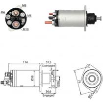 Relê Mercedes Benz 712 C 1998 a 2005 ZM 815