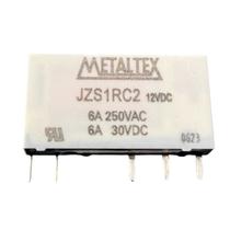 Relé Miniatura 6a 12vcc 1 Rev Jz1rc2 - Metaltex (i) Relé Miniatura 6a 12vcc 1 Rev Jz1rc2 - Metaltex (i)