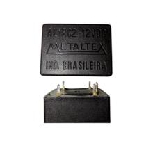 Relé Miniatura Potência 1Reversível 12VCC 12A (AX1RC2) 10Pçs