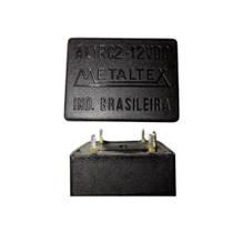 Relé Miniatura Potência 1Reversível 12VCC 12A (AX1RC2) 10Pçs Relé Miniatura Potência 1Reversível 12VCC 12A (AX1RC2) 10Pçs