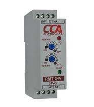 Relé Monitor de Tensão RMT-24V 24Vcc - Ajuste Mínimo (18V~24V) - Máximo (24V~30V)