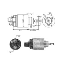 Rele Partida Automatico Blazer S10 Frontier Xterra BO F000Sh0117 F000Sh0138 F00Ash0138 BO F000Al0105 F000Al0107 Zm8011003