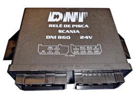 Rele Pisca SC 24V 13 Terminais C/ Suporte Voltagem:24 volts