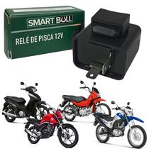 Relé pisca universal 12v 2 pinos smartfox honda pop 100 pop 110 biz 125 cg titan 160 nxr bros 160