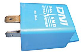 Relé Pisca Universal 24v 4 Terminais C/ Suporte Dni0424