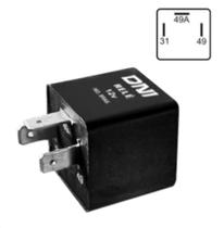 Rele pisca vw/ gm/ ford/ audi/ fiat 12v 3 terminais sem suporte caneca 32mm