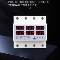 Relé Protetor Sobre Tensão Corrente Ac 63A 230v Trifasico - Tomzn