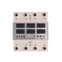 Rele Protetor Sobre Tensão Corrente Trifásico 100a