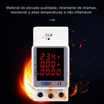 Relé Protetor Tensão Corrente Ac 100a 110/230v C/ Wattímetro Relé Protetor Tensão Corrente Ac 100a 110/230v C/ Wattímetro
