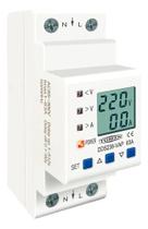 Relé Protetor Tensão E Corrente Ac 60a 85/300v C/wattímetro