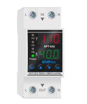 Relé Protetor Tensão e Corrente Ajustável 80A Snetec SPT-63S