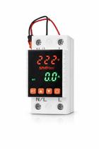 Relé Protetor Tensão L + L Bifásico 220V 63A Snetec SPTL2-100 Relé Protetor Tensão L + L Bifásico 220V 63A Snetec SPTL2-100