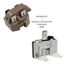 Rele Ptc E Protetor Térmico Universal 1/4 A 1/8 4 Pinos 220v