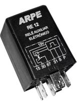 Rele Re12 Auxiliar Eletrônico Para Ligações De Um Toque 12v