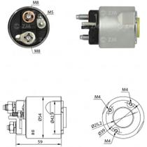 Relê Renault Clio 1996 a 2009 ZM 6-492 Relê Renault Clio 1996 a 2009 ZM 6-492