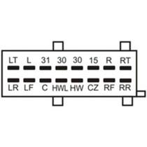 Relê Scania L94 Ib 220 1997 a 2002 DNI DNI-8860 Relê Scania L94 Ib 220 1997 a 2002 DNI DNI-8860