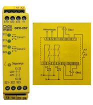 Rele segurança opx 257 24vca/vcc t 158 p digimec