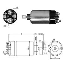 Relé Solenoide Partida 12V Chevette Marajó 76 A 81 Zm 522