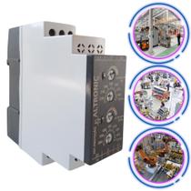 Relé Supervisor Proteção Trifásico C/ Retardo 380V Altronic