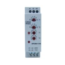 Rele tempo ciclico mult dtcm 1/10 110 220vca digimec