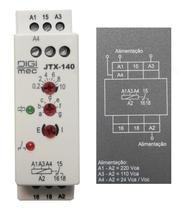 Rele tempo jtx 140110 220vca 24vca/vcc digimec