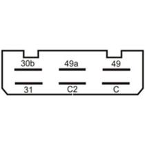 Relê Volvo B9Sla 2006 a 2011 DNI DNI-0842 Relê Volvo B9Sla 2006 a 2011 DNI DNI-0842