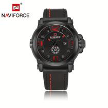 Relgio de Quartzo Naviforce Luxo Masculino Esportivo e Elegante