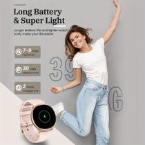 Relgio Inteligente Feminino 120 Modos Esportivos Android E IOS