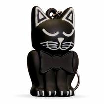 Relicário Chaveiro Gatinho Preto Pet Memory