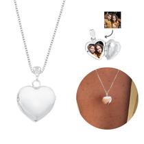 Relicário coração Liso prata 925 legitima Aromaterapia