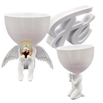 Relicario Decoração Casa Nossa Senhora do Carmo Anjo Guarda Relicario Decoração Casa Nossa Senhora do Carmo Anjo Guarda