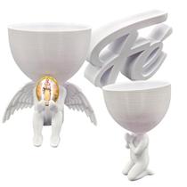 Relicario Decoração Casa Nossa Senhora Salete Anjo Guarda Relicario Decoração Casa Nossa Senhora Salete Anjo Guarda