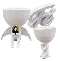 Relicario Decoração Casa Santa Faustina Anjo Guarda Oração