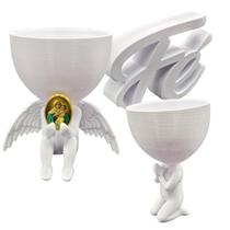 Relicario Decoração Casa Santa Mãe Rainha Anjo Guarda Oração Relicario Decoração Casa Santa Mãe Rainha Anjo Guarda Oração