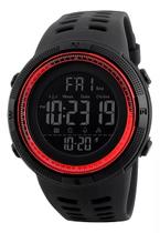 Relógio a Prova D'agua Digital Esportivo Militar vermelho