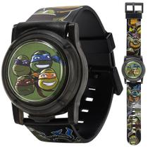 Relogio Accutime Nickelodeon Ninja Turtles Kids Digital TMN4205