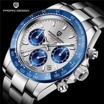 Relógio Aço Pagani Design Pd1644 Movimento Japão Seiko Vk63