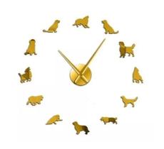 Relógio Acrílico Cachorro Dog Pet Casa House Love Labrador