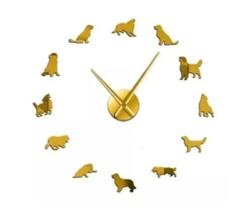 Relógio Acrílico Cachorro Dog Pet Casa House Love Labrador