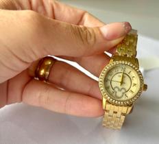 Relogio Adolescente Condor Strass Kit Mickey Minnie Disney