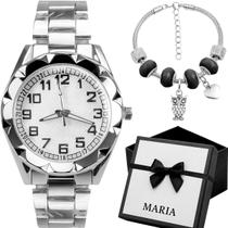 Relogio Agua Prova Aco Feminino Banhado qualidade premium casual presente moda original rose social resistente