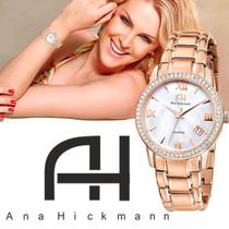 Relógio Ana Hickmann Rose Original 576174